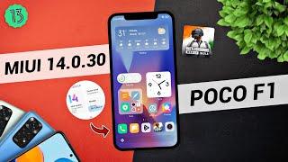 MIUI 14.0.30 Stable for POCO F1 - Android 13 POCO OS - Xiaomi EU Rom