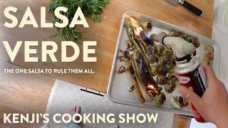 How to Make Salsa Verde  Kenjis Cooking Show