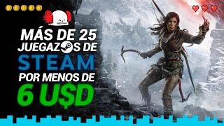 Más de 25 juegazos de STEAM por menos de 6 USD