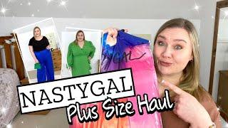 First time trying NASTYGAL  plus size try on haul