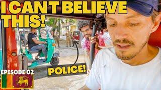 EP 02 OUR FIRST DAY DRIVING A TUKTUK IN SRI LANKA HOW IT WENT DOWN NEGOMBO → GALLE 