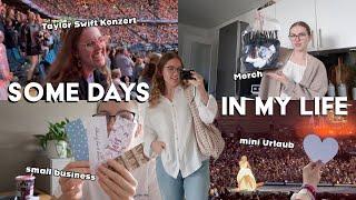 Taylor Swift small business mini Urlaub Merch Konzert  some days in my life