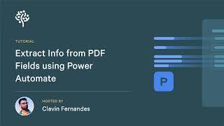 Extract PDF data using Power Automate