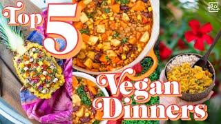  5 Vibrant Vegan Dinner Recipes Packed With Protein