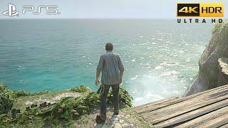 Uncharted 4 A Thiefs End PS5 4K HDR Gameplay