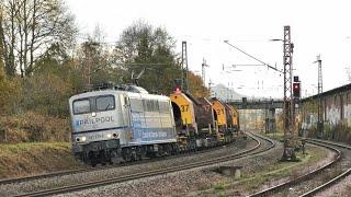 Railpool 151 075-9 mit einem Roheisenzug an der Saar