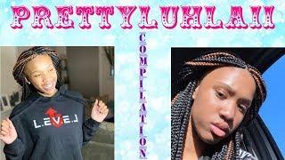 LIT GOALS  PRETTYLUHLAII COMPILATION  #dance #prettyluhlaii #instagramstar