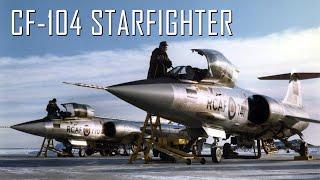 Backbone of Canadas 1960s-era nuclear deterrence strategy in Europe Canadair CF-104 Starfighter