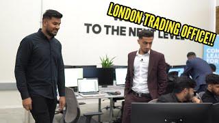 An Inside Look In a London Trading Floor *COME LEARN FOREX*