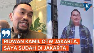 Kelakar Sahroni soal Rumor RK Maju Pilgub DKI