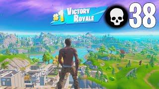 38 Elimination Solo vs Squads Win Full Gameplay Fortnite Chapter 3 Season  3 PS4 Controller