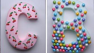 10 easy cutting hacks to make a letter cake for your next celebration So Yummy