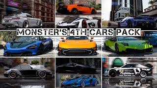 How to download and install 70 BEST Add-On Cars Pack for GTA V 2021 - MONSTERs 4th Cars Pack #4