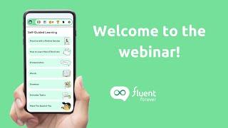 Webinar Get started with the Fluent Forever app