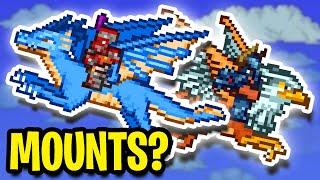 Can You Beat Terraria With ONLY MOUNTS?