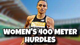 Womens 400m Hurdles Final Line Up US Olympic Trials 2024  Sydney McLaughlin Levrone