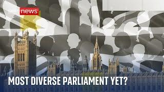 How diverse is UK parliament following general election?