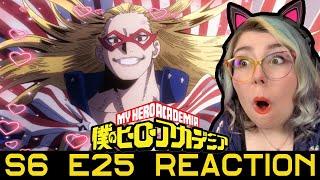 GOD BLESS AMERICA?? - My Hero Academia S6 E25  DUB  Reaction - Zamber Reacts