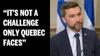 Everyone should be worried about rising polarization warns Québec solidaires Gabriel Nadeau-Dubois