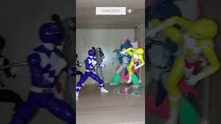 #Shorts  301 Power Rangers Lightning Collection Season 1-3 Display Showcase #MMPR #Hasbro