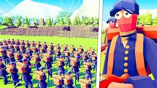 Totally Accurate Battle Simulator but its the CIVIL WAR - TABS Gameplay