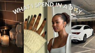 VLOG  What I spend in a day as a 25yr old influencer living in London.