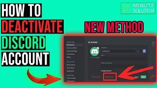 How to delete your Discord account Permanently 2024  Disable Discord Account