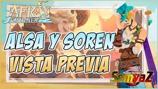 AFK Journey - SOREN y ALSA VISTA PREVIA  Song of Strife en Español
