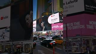 ¡Que emoción Estamos en Times Square con Obra de Dios ️ gracias @youtubemusic