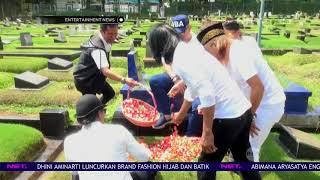 Menjelang Ramadhan Indro Warkop Ziarah ke Makam Sahabatnya Dono