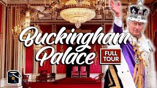  버킹엄 궁전 - 찰스 3세 왕궁 전체 투어대관식 런던 가이드 