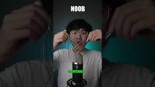 noob vs pro head massage ‍️  #asmr