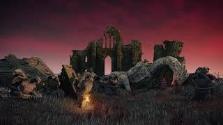 Elden Ring - Cathedral Of Dragon Communion wind sunset leaves