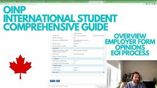 OINP International Student Comprehensive Guide & Eligibility Walkthrough