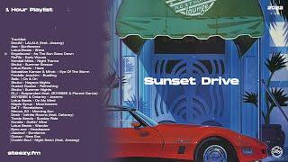 Sunset Drive  Jazzy Beats  1 Hour Playlist