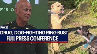 Florida dog-fighting ring drug operation bust leads to arrests seizures