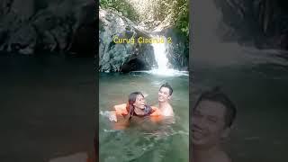 keseruan berenang di curug #healing