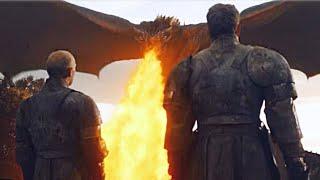 Daenerys sentences the Tarlys to DEATH by FIRE  Game of Throne