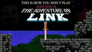 This Is How You DONT Play Zelda 2 Adventure of Link 0utsyder Edition