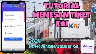 CARA PESAN TIKET KAI LOKAL DI APLIKASI ACCESS BY KAI - CARA BELI TIKET KERETA API SECARA ONLINE