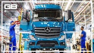 The Mercedes Actros Production Line is a Masterpiece