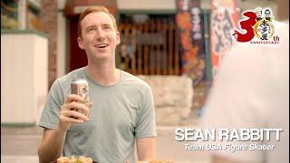 【CM】HONDA-YA BEER CM  Sean Rabbitt Team USA Figure Skater️