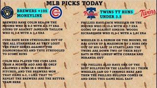 MLB Picks and Rundown July 23rd Best Bets Today