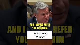 The FBI is rouge Chris Wray is an embarrassment