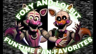Funtime Foxy & Lolbit Overshadowed by an Easter Egg
