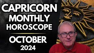 Capricorn Horoscope October 2024 -