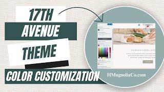 17th Avenue Theme Color Customization and Site Identity  17th Avenue Design and WordPress