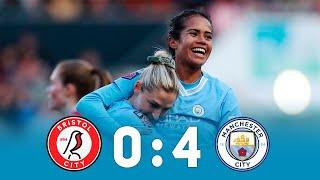 Bristol City vs Man City 0-4 - Highlights 2024 WSL