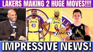 ALERT LAKERS ANNOUNCE 2 HUGE TRADES STAR PLAYER CONFIRMED TODAYS LAKERS NEWS