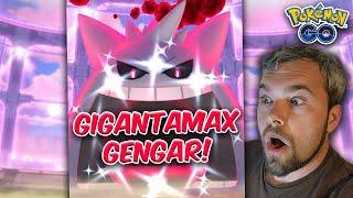 Gigantamax Gengar is WAY EASIER Shiny Gmax Gengar Hunt Pokémon GO Halloween